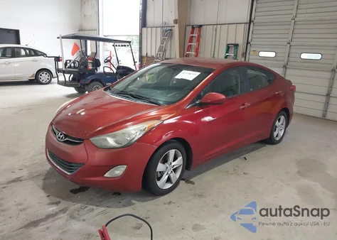 2013 Hyundai Elantra Gls из США, поврежденный, VIN 5NPDH4AE1DH388666